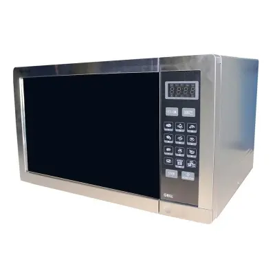Picture of SHARP R-77AT(ST) Microwave Oven With Grill Function, 34L-Silver., Silver