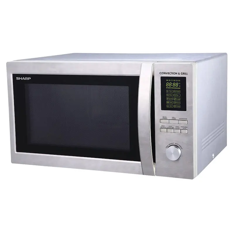 Picture of Sharp Double Grill with Convection Microwave Oven, R-94AO(ST)V, 42Liters, Silver