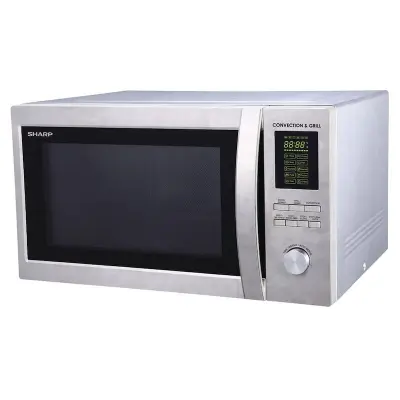 Picture of Sharp Double Grill with Convection Microwave Oven, R-94AO(ST)V, 42Liters, Silver