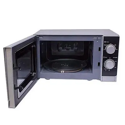 Picture of SHARP, R-20AO(S)V, MICROWAVE OVEN, 20L., Black-Silver.