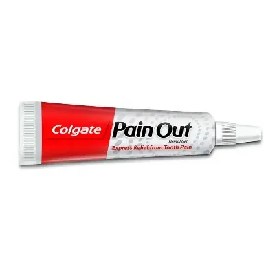 Picture of Colgate Pain Out Dental Gel Express Relief From Tooth Pain 10gm