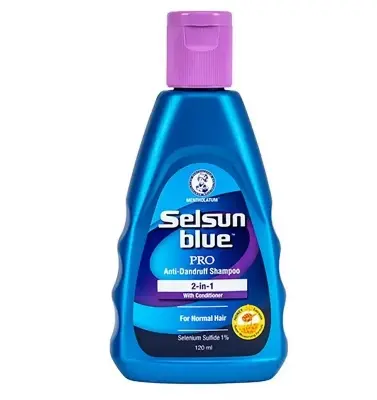 Picture of Selsun Blue Pro 2 in 1 Anti Dandruff Shampoo with Conditioner - 120 ML
