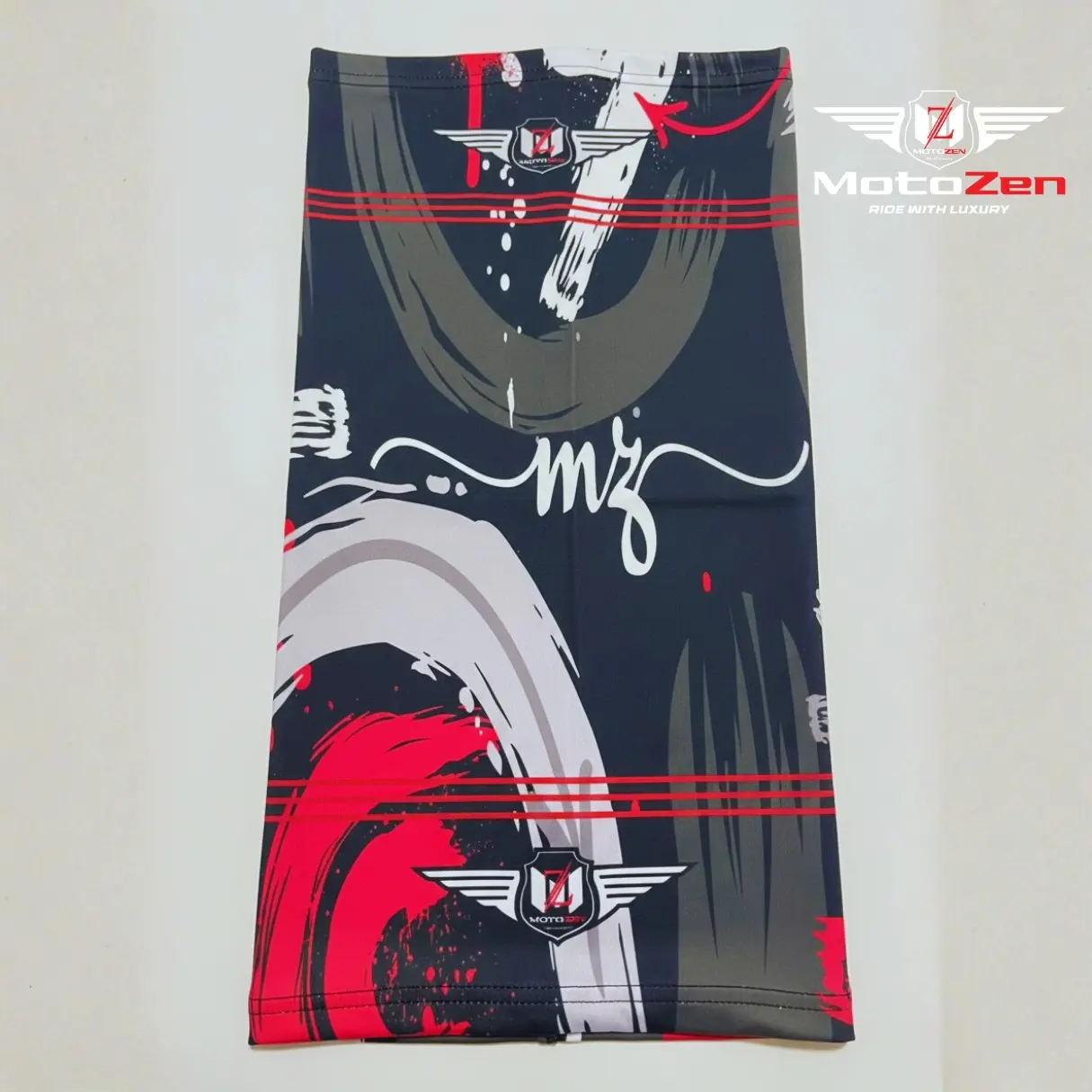 Picture of MotoZen Multi-Functional Neck Gaiter – (V2) premium riding face cover designed for bikers who demand comfort, protection, and attitude on every ride Multicolor