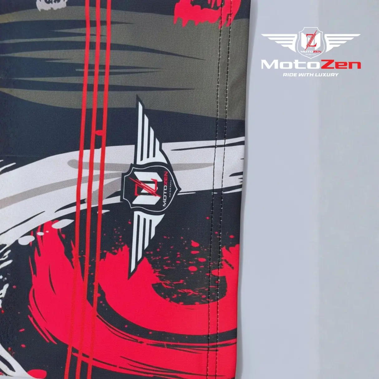 Picture of MotoZen Multi-Functional Neck Gaiter – (V2) premium riding face cover designed for bikers who demand comfort, protection, and attitude on every ride Multicolor