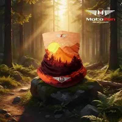Picture of MotoZen Multi-Functional Neck Gaiter – (V11) premium riding face cover Multicolor