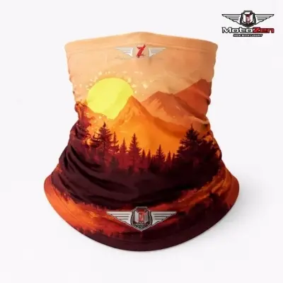 Picture of MotoZen Multi-Functional Neck Gaiter – (V11) premium riding face cover Multicolor