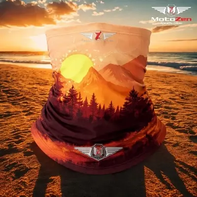 Picture of MotoZen Multi-Functional Neck Gaiter – (V11) premium riding face cover Multicolor