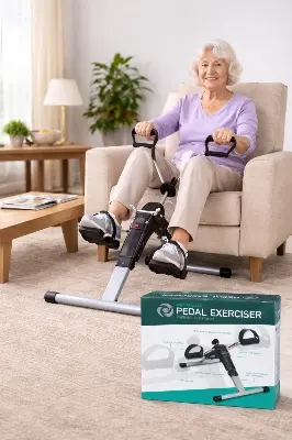 Picture of Arm & Leg Pedal Exerciser Adjustable Resistance Fitness Trainer