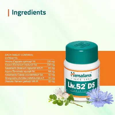 Picture of Himalaya Liv.52 DS Tablets 60