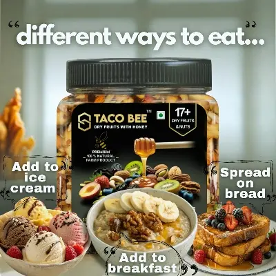 Picture of Mixed Fruits and Nuts with_Honey -500g