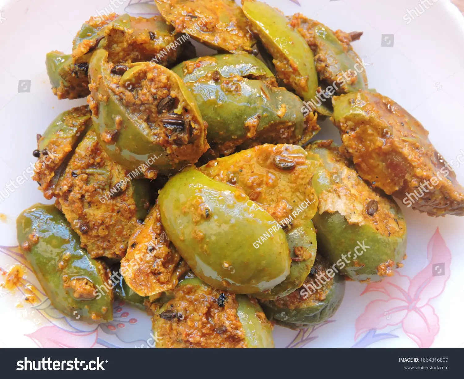 Picture of Premium Quality Jolpai achar / Olive Pickle 250gm
