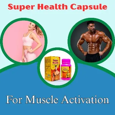 Picture of Super Health 100 Capsule(Pack Of 2) For Weight Gain Man & Women