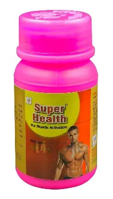 Picture of Super Health 50 Capsule(Pack Of 1) For Weight Gain Man & Women