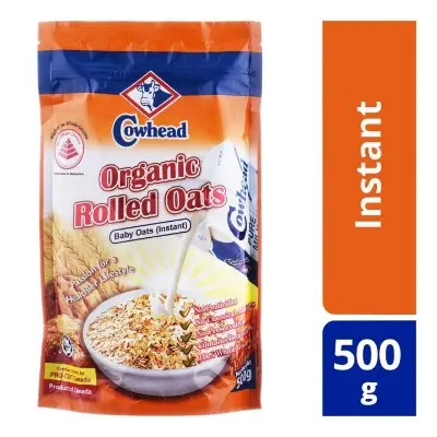 Picture of Cowhead Organic Baby Rolled Oats - 500gm
