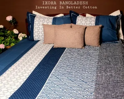 Picture of 100% Premium Potton Bedsheet Set (Includes 1 Bedsheet and 2 Pillow Covers)