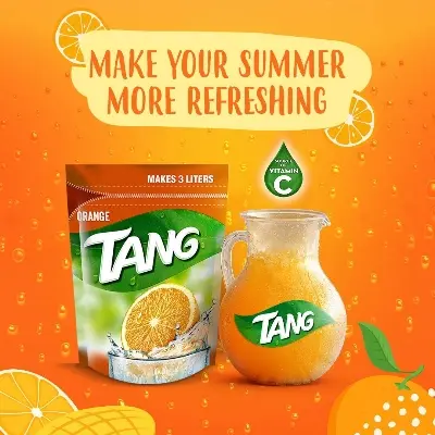 Picture of Tang Orange  Drink Powder (Bahrain)  500 g