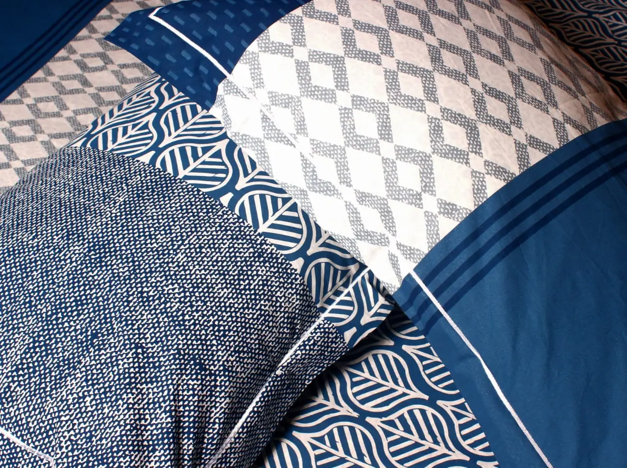 Picture of 100% Premium Potton Bedsheet Set (Includes 1 Bedsheet and 2 Pillow Covers)