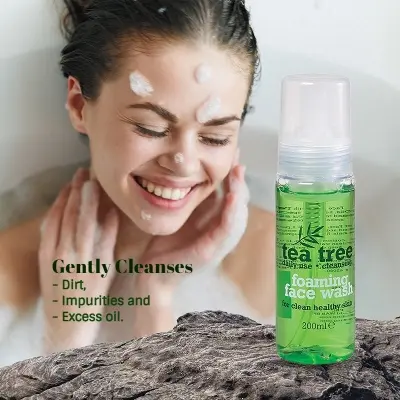 Picture of Tea Tree Foaming Face Wash 200 Ml Skin Care Product - Multicolor