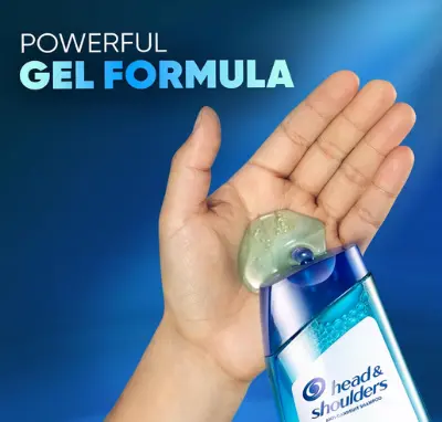 Picture of Head & Shoulders Deep Clean Anti Dandruff Shampoo for Severe Itchy Scalp 400ml-France