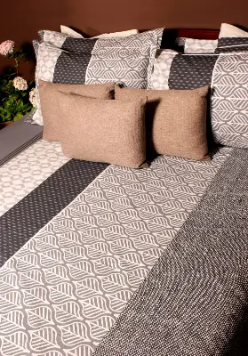 Picture of 100% Premium Potton Bedsheet Set (Includes 1 Bedsheet and 2 Pillow Covers)