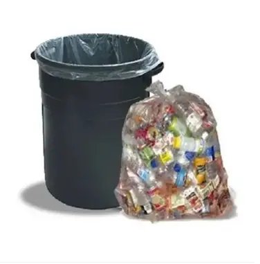 Picture of Garbage bag (24" x 18") 50 pcs/trash bag/garbage bag/garbage bag/poly bag black - poly bag - Black