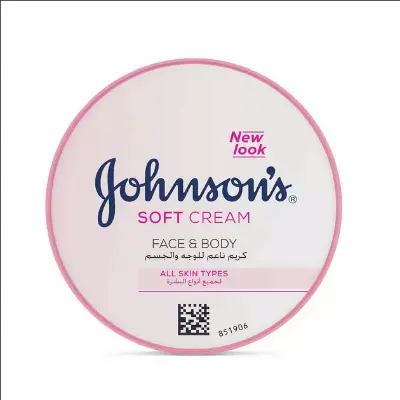 Picture of John,son's soft cream face &body all skin types 200ml Dubai