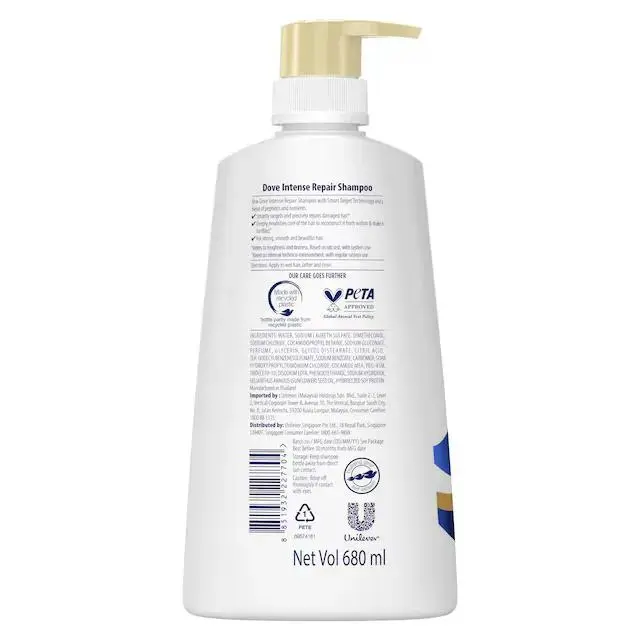 Picture of Dove Intense Repair Shampoo 680ml Thailand - Multicolor
