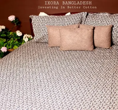 Picture of 100% Premium Potton Bedsheet Set (Includes 1 Bedsheet and 2 Pillow Covers)