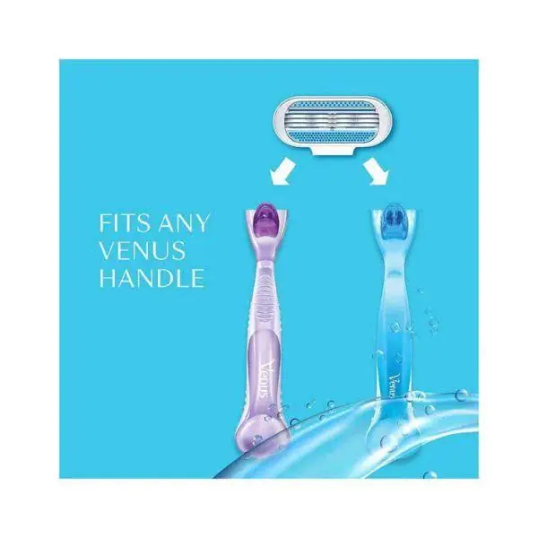 Picture of Gillette Venus Smooth Sensitive Women's Razor Blade Refills 2 Blades - Green