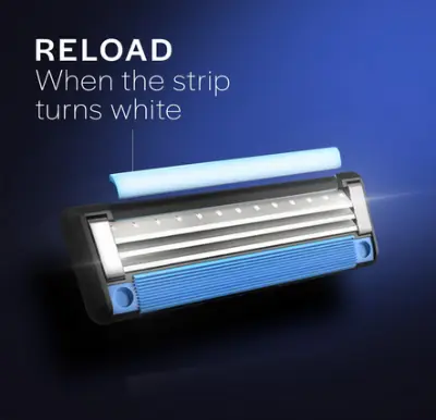 Picture of Gillette Mach3 Turbo Manual Shaving Razor Blades - 2pcs(Cartridge)