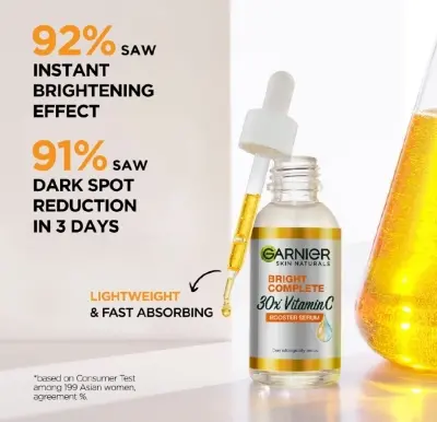 Picture of Garnier Bright Complete Vitamin C Serum 15ml - Face Serum