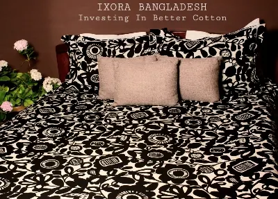 Picture of 100% Premium Potton Bedsheet Set (Includes 1 Bedsheet and 2 Pillow Covers)