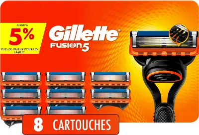 Picture of Gillette Fusion5 men's Razor Blade Refills, 8 Count