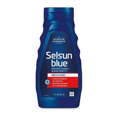 Picture of Selsun Blue Medicated Anti-dandruff Shampoo with Menthol,325ml - Multicolor