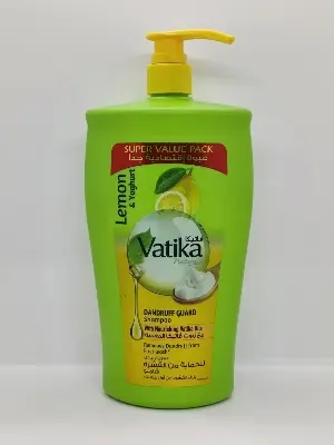 Picture of Vatika Lemon and Yoghurt Dandruff Guard Shampoo 1000ml - Multicolor