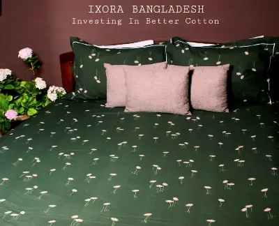 Picture of 100% Premium Potton Bedsheet Set (Includes 1 Bedsheet and 2 Pillow Covers)