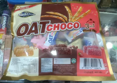 Picture of Oat Choco with Chocolate 3in1 mixed Flavor High Quality Good Taste-400g