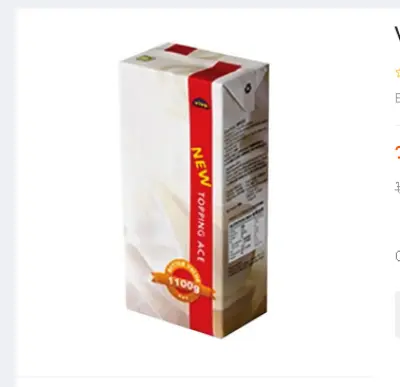 Picture of Vivo New Topping Ace  Whipping Cream 1100g