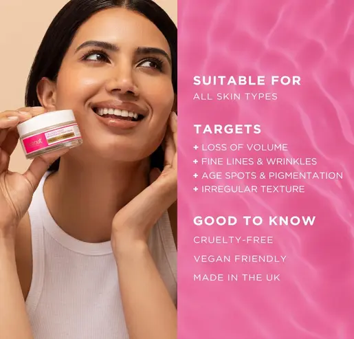 Picture of Fade Out Collagen Boost Whitening Night Cream with Pro-Collagen & Niacinamide 50ml