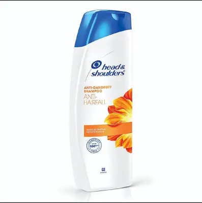 Picture of Head & Shoulders, Anti-Hairfall, Anti-Dandruff Shampoo for Women & Men, 340ml - Yellow