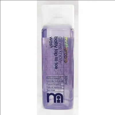 Picture of Mothercare All We Know Baby Top To Toe Wash 300ml