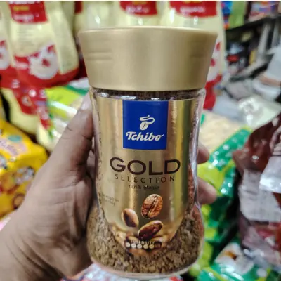 Picture of Tchibo Coffee Gold Selection Rich & Intense Instant Coffee Medium Roast - 100g (Germany)