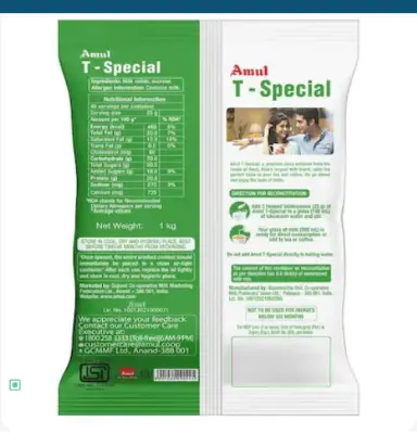 Picture of T-Special Premium Dairy Whitener Milk Powder 1 kg(indian)