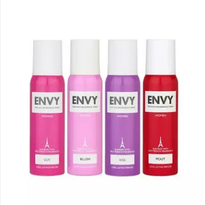 Picture of ENVY Kiss Deodorant - 120ML | Long Lasting Deo Perfume Spray For Women