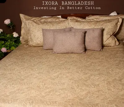 Picture of 100% Premium Potton Bedsheet Set (Includes 1 Bedsheet and 2 Pillow Covers)