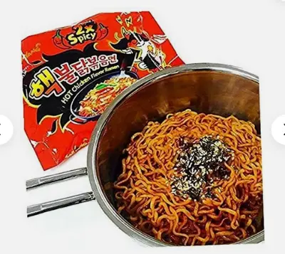 Picture of 2X Spicy Hot Chicken Flavor Korean Noodles (140g) 1pcs