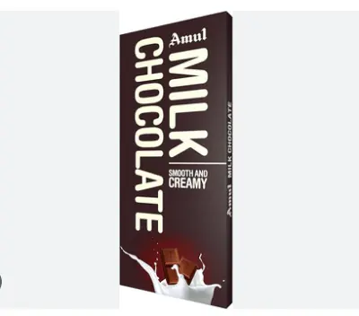 Picture of amul Milk Chocolate-125gm
