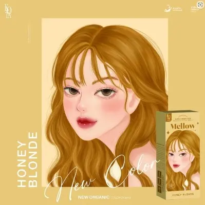 Picture of Kota Cosmetics Hair Color Cream Whisper - (Honey Blonde) - Multicolor