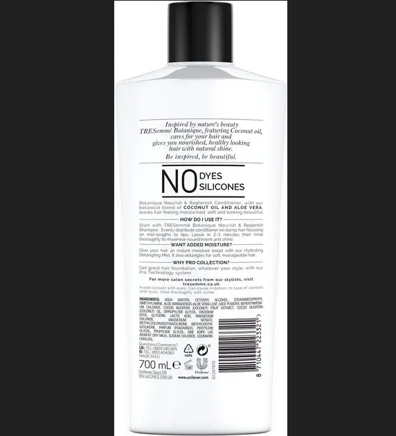 Picture of TRESemmé Pro Collection Keratin Smooth Conditioner With Marula Oil Conditioner 700ml