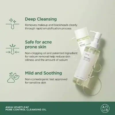 Picture of Anua Heartleaf Pore Control Cleansing Oil-200ml